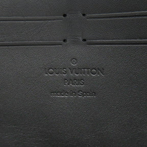 ルイヴィトン LOUIS VUITTON LVアエログラム ジッピー ウォレット M69831  ブラック グレインカーフレザー 長財布 マットブラック金具 黒 L字ファスナー