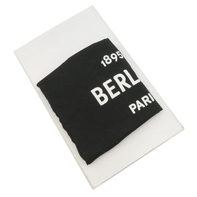 ベルルッティ BERLUTI シグネチャー ブラック×ブラウン PVCコーティングキャンバス ヴェネチアンレザー ショルダーバッグ シルバー金具
