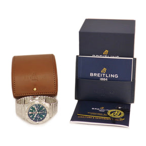 ブライトリング BREITLING クロノマットB01 42 ベントレー AB0134 AB0134101L1A1 自動巻き メンズ 未使用 緑 バー