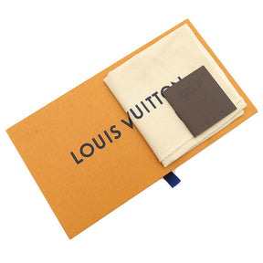 ルイヴィトン LOUIS VUITTON ジッピー ウォレット M41895 ブルークレール モノグラムアンプラント 長財布 シルバー金具 草間彌生コレクション 青 水玉