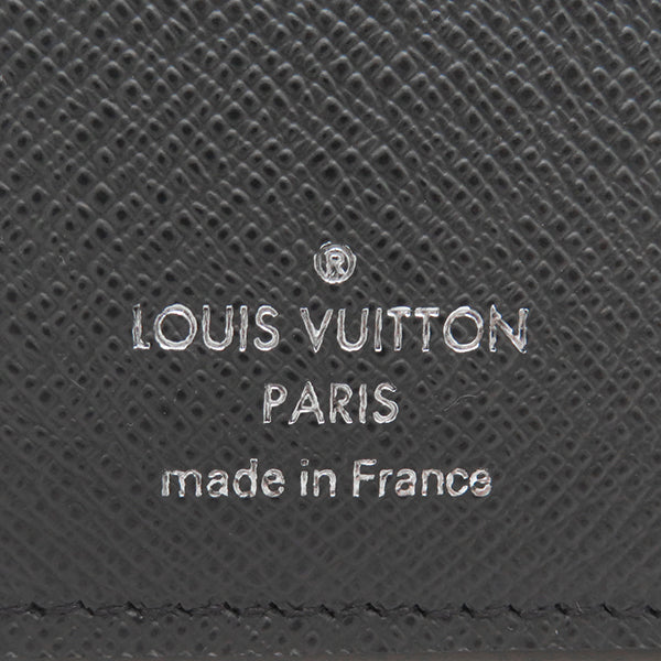 ルイヴィトン LOUIS VUITTON ポルトフォイユ ブラザ  M30501  ブラック タイガ 長財布 シルバー金具 黒 二つ折り