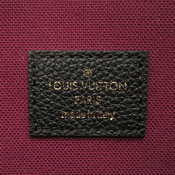 ルイヴィトン LOUIS VUITTON ポシェット・フェリシー M82479 ブラック×ベージュ バイカラーモノグラムアンプラントレザー チェーンウォレット ゴールド金具 黒 ショルダーバッグ