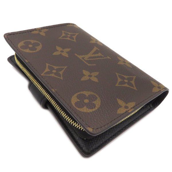 ルイヴィトン LOUIS VUITTON ポルトフォイユ ジュリエット M69432 モノグラム モノグラムキャンバス モノグラムリバースキャンバス 二つ折り財布 ゴールド金具 茶 LVサークル