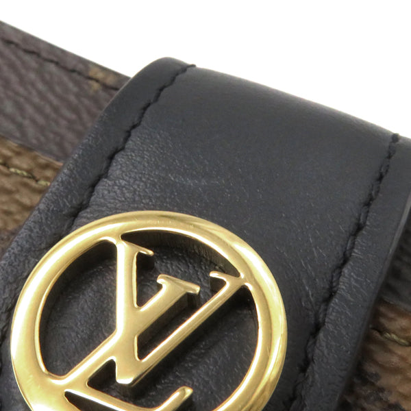 ルイヴィトン LOUIS VUITTON ポルトフォイユ ジュリエット M69432 モノグラム モノグラムキャンバス モノグラムリバースキャンバス 二つ折り財布 ゴールド金具 茶 LVサークル