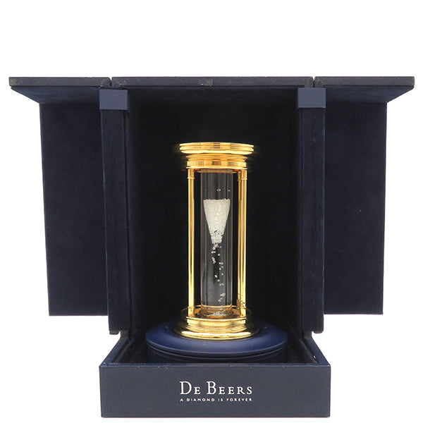 デビアス DE BEERS ミレニアム アワーグラス 世界2000個限定 ゴールド ダイヤモンド GP オブジェ ダイヤモンド2000粒