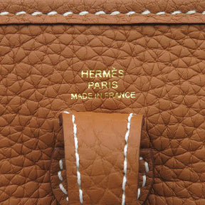 エルメス HERMES エヴリンTPM ゴールド トリヨンクレマンス ショルダーバッグ ゴールド金具 新品 未使用 茶