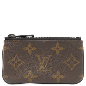 ルイヴィトン LOUIS VUITTON ポシェットクレ ソーラーレイ M44487 モノグラム×オレンジ モノグラムキャンバス コインケース  ブラック金具 ヴァージル アブロー 茶