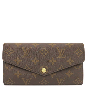 ルイヴィトン LOUIS VUITTON ポルトフォイユ サラ M60531 モノグラム モノグラムキャンバス 長財布 シルバー金具 茶 二つ折り 新品 未使用