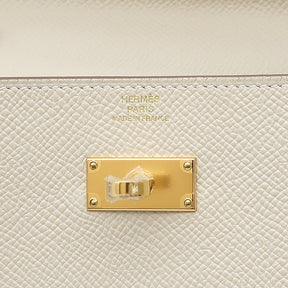 エルメス HERMES ケリーウォレット ロング トゥーゴー クレ ヴォーエプソン 長財布 ゴールド金具 新品 未使用 ショルダー