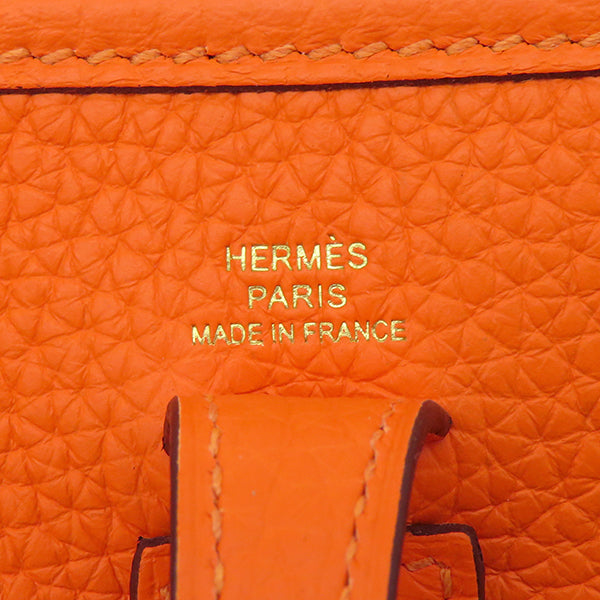 エルメス HERMES エヴリンTPM オレンジミニアン トリヨンクレマンス ショルダーバッグ ゴールド金具 新品 未使用