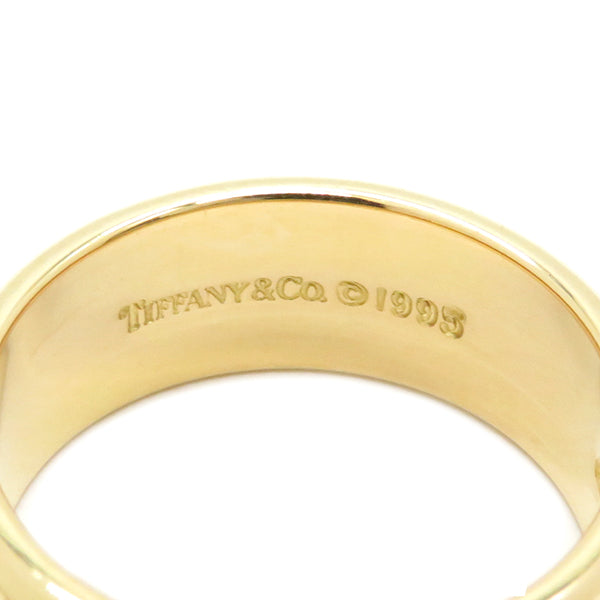 ティファニー Tiffany & Co アトラス イエローゴールド K18YG リング 指輪 T&Co. 750